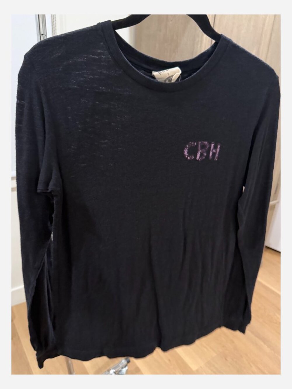 Fred Segal x Camp Beverly Hills Black Graphic Long Sleeve Tee S
